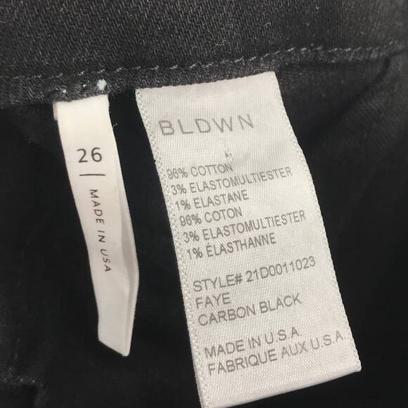 BLDWN Baldwin Faye Carbon Black Overalls Jumpsuit - Picture 11 of 12